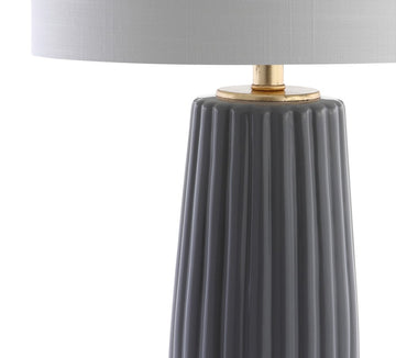 Roman 28.5" Ceramic LED Table Lamp - JONATHAN Y